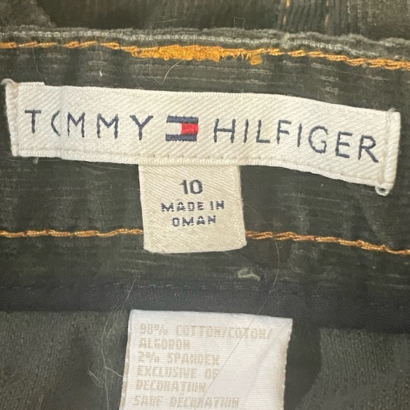 VTG! Tommy Hilfiger Brown Corduroy Skirt Size 10 - Picture 7 of 9